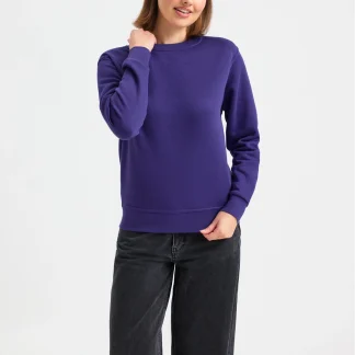 280GSM Ladies Deluxe Crew Neck Sweatshirt