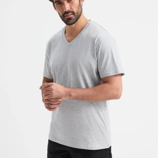 180GSM Classic V Neck T Shirt