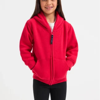 300GSM Childrens Classic Full Zip Hooded Sweatshirt