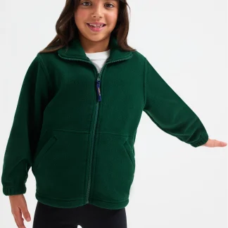 300GSM Childrens Classic Full Zip Fleece Jacket