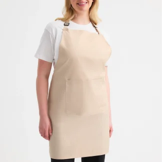 Bib Apron With Pocket