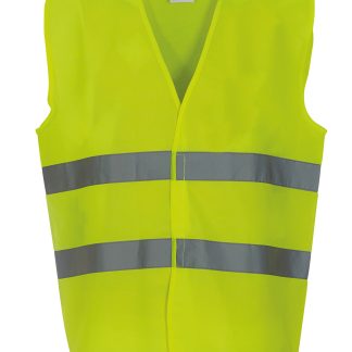 Hi-vis 2-band waistcoat (HVW102) in Orange - North Print Workwear
