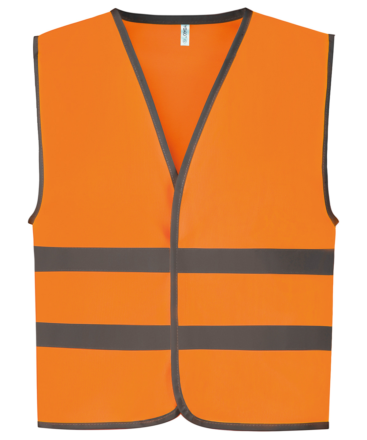 Hi-vis reflective border kids waistcoat (HVW102CH) in Fluo Pink - North Print Workwear