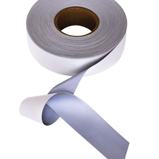 Heat-apply reflective tape (RP01) in Silver Reflective - North Print Workwear
